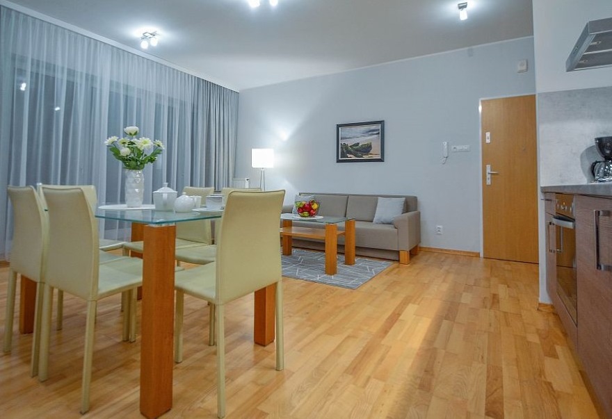 3-Zimmer Wohnung für max. 6 Personen in Swinemünde - ul. Cieszkowskiego 3,4 - Appartements zu vermieten, Swinoujscie, Strand, Promenade, Parkplatz