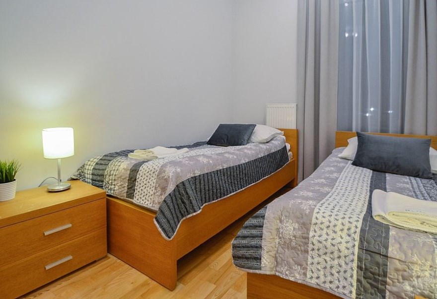 3-Zimmer Wohnung für max. 6 Personen in Swinemünde - ul. Cieszkowskiego 3,4 - Appartements zu vermieten, Swinoujscie, Strand, Promenade, Parkplatz