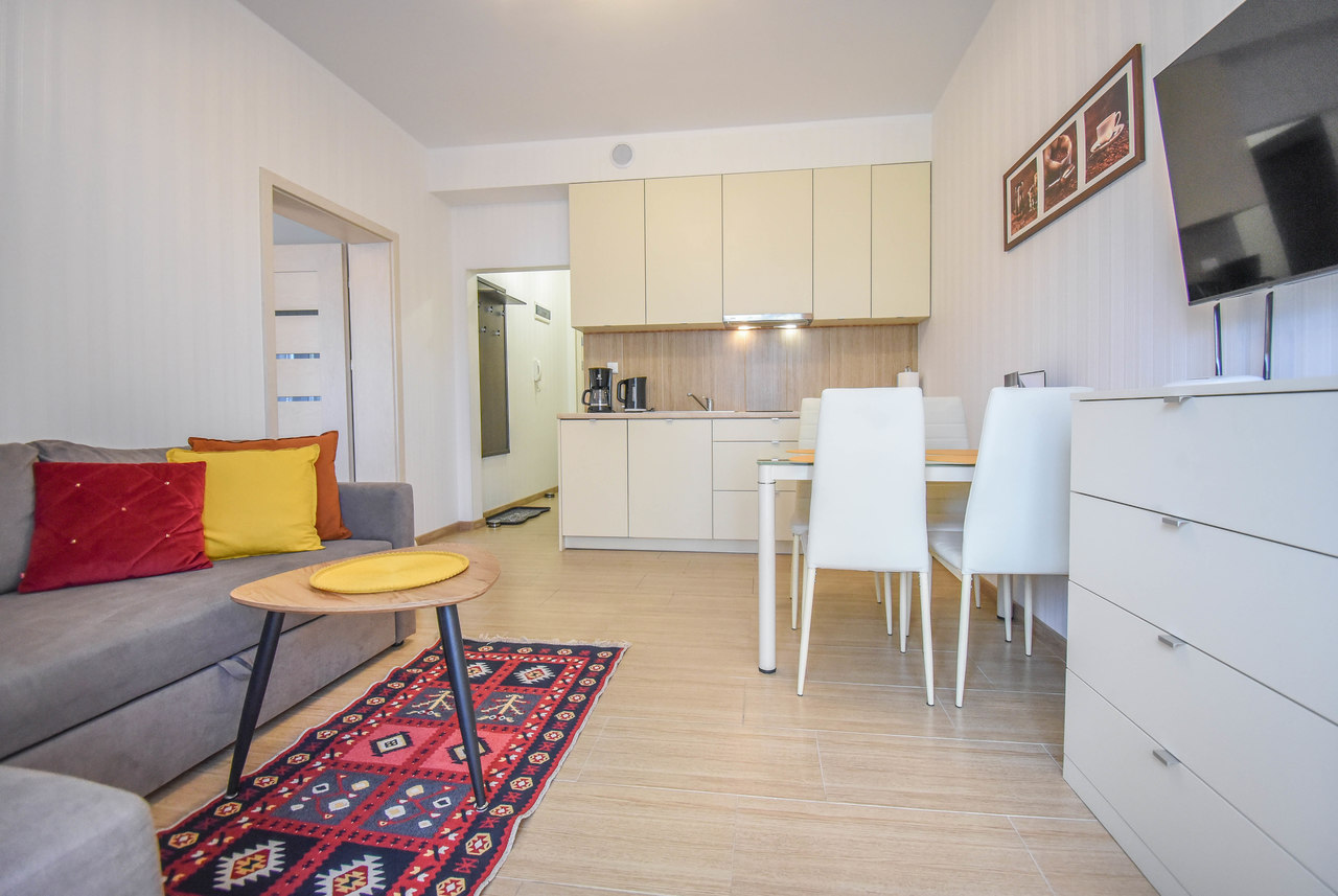 2-Zimmer Wohnung für 2-4 Personen - ul. Elizy Orzeszkowej 6 - Appartements zu vermieten, Swinoujscie, Strand, Promenade, Parkplatz