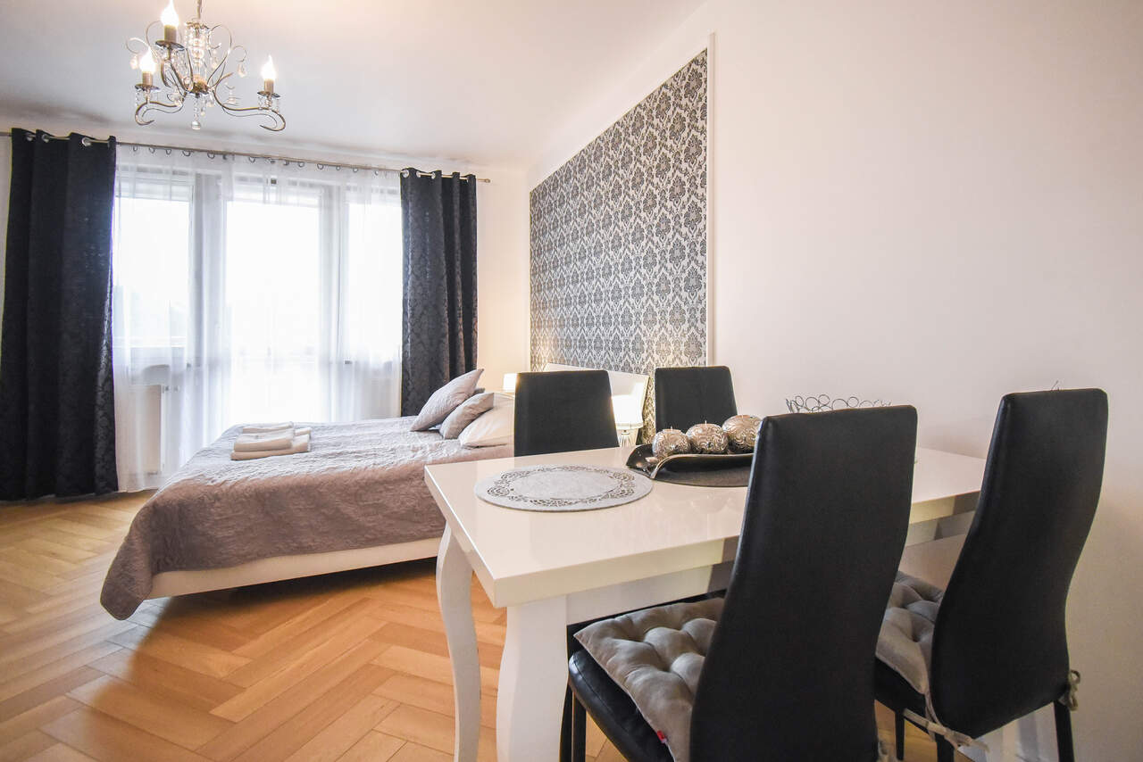 1- Zimmer Wohnung für 2  Personen mit Tiefgarage - ul. Zdrojowa  - Appartements zu vermieten, Swinoujscie, Strand, Promenade, Parkplatz